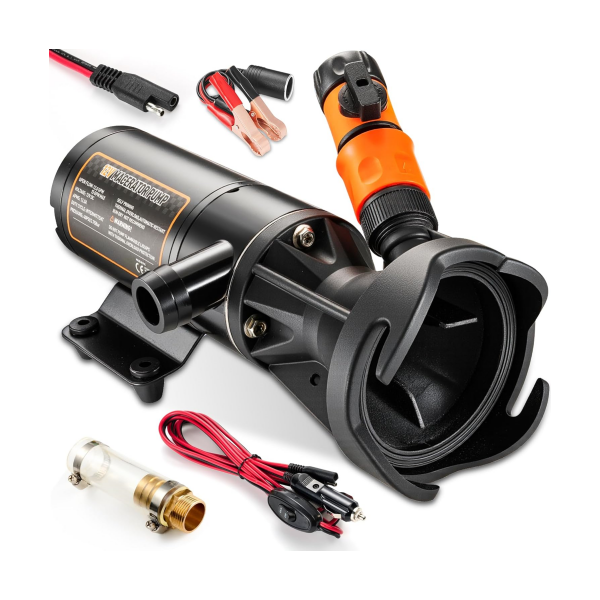 RV Macerator Pump Self-Priming 12V