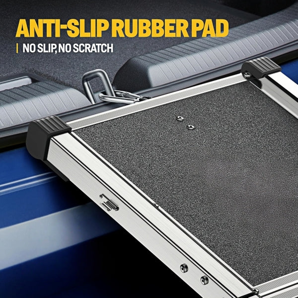 4-Fold Dog Ramp for Car 200lbs Dogs