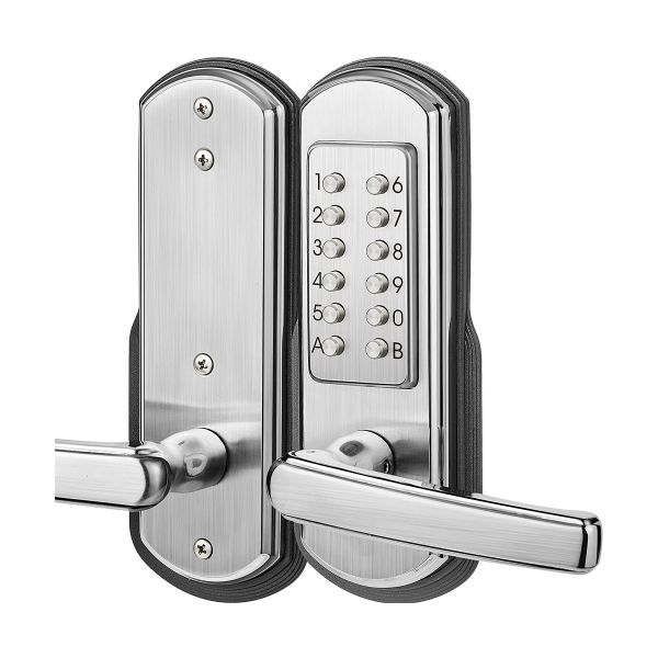 Spring Lever Door Lock Keyless Right Handle
