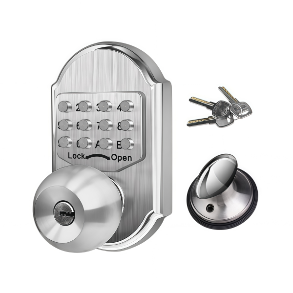 Mechanical Deadbolt Door Lock Combination Knob